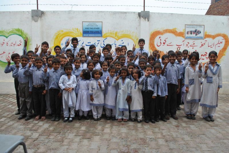 Little Bethel school children